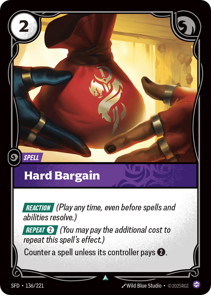 Hard Bargain - 136/221 - Uncommon - Spiritforged