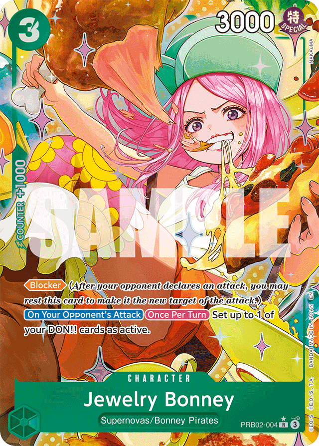 Jewelry Bonney - PRB02-004 - Rare (Alternate Art) - The Best Vol.2