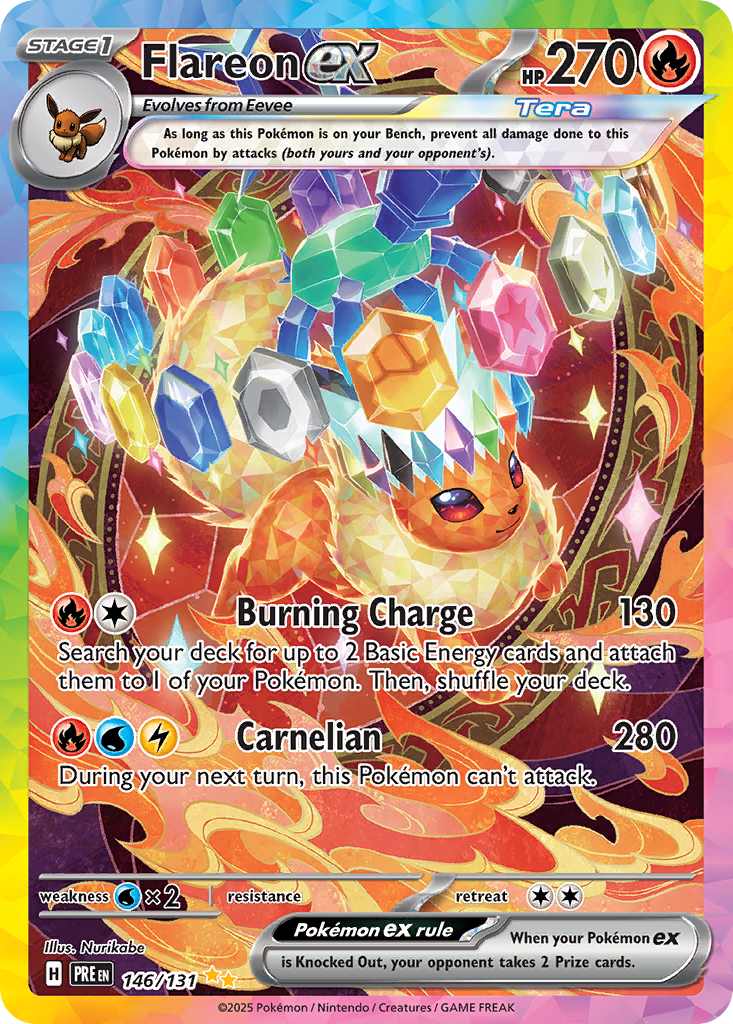Flareon ex - 146/131 - Prismatic Evolutions