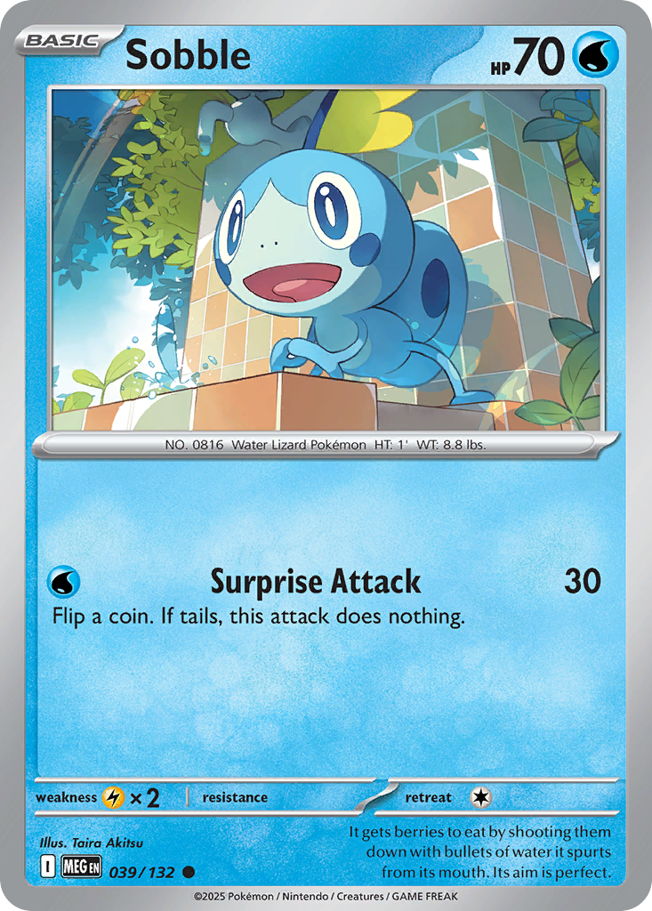 Sobble - 039/132 - Mega Evolution
