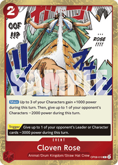 Cloven Rose - OP08-018 - Rare - Two Legends