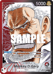 Monkey.D.Garp - OP02-002 - Leader (Alternate Art) - Paramount War