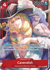 Cavendish - OP01-008 - Common (Alternate Art) - Romance Dawn