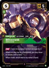 Blitzcrank, Impassive - 067/298 - Rare - Origins