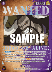Kaido - ST04-003 - Super Rare (Wanted Poster) - Animal Kingdom