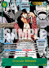 Dracule Mihawk - OP14-119 - Secret Rare (Manga Alt Art) - The Azure Sea's Seven