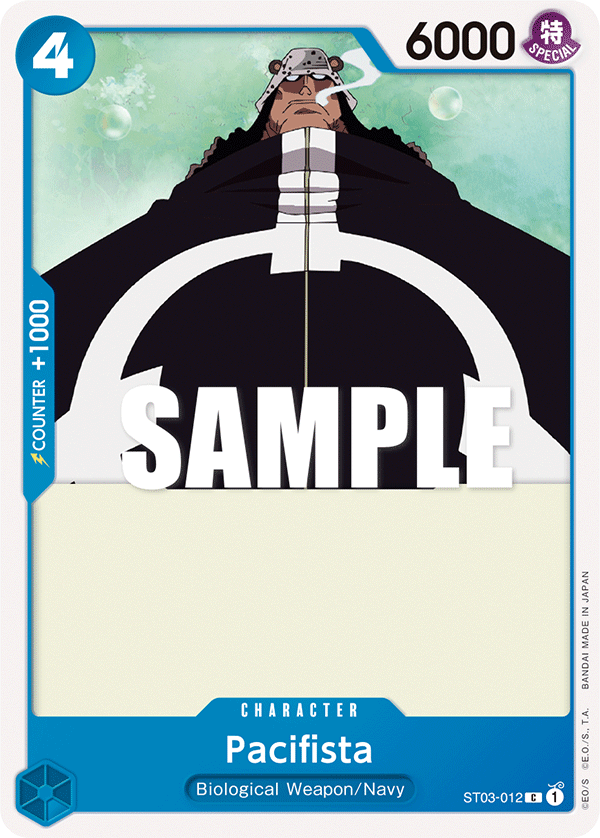 Pacifista - ST03-012 - Common - The Seven Warlords of the Sea