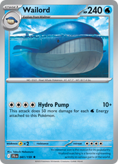 Wailord - 041/159 - Journey Together