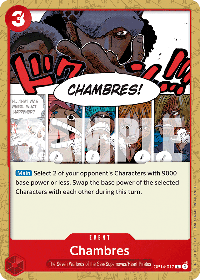 Chambres - OP14-017 - Common - The Azure Sea's Seven