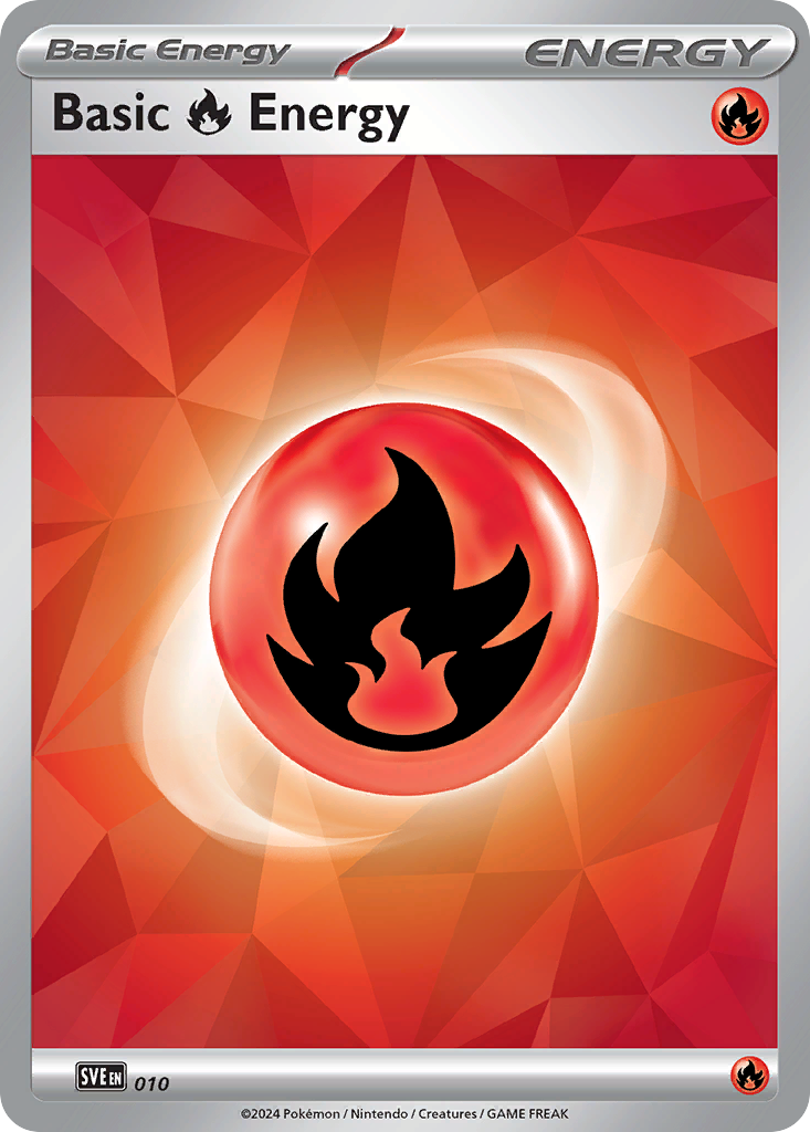 Basic Fire Energy - 010 - Scarlet & Violet Energies
