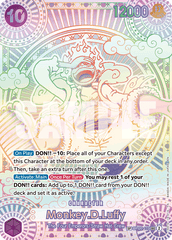 Monkey.D.Luffy - OP05-119 - Secret Rare (Special Alternate Art) - Awakening of the New Era