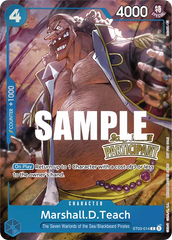 Marshall.D.Teach - ST03-014 - Common (Regional Participant Stamp) - The Seven Warlords of the Sea