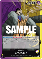 Crocodile - OP04-058 - Leader - Kingdoms of Intrigue
