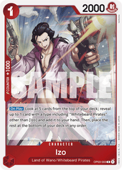 Izo - OP03-003 - Rare (Reprint) - Pillars of Strength