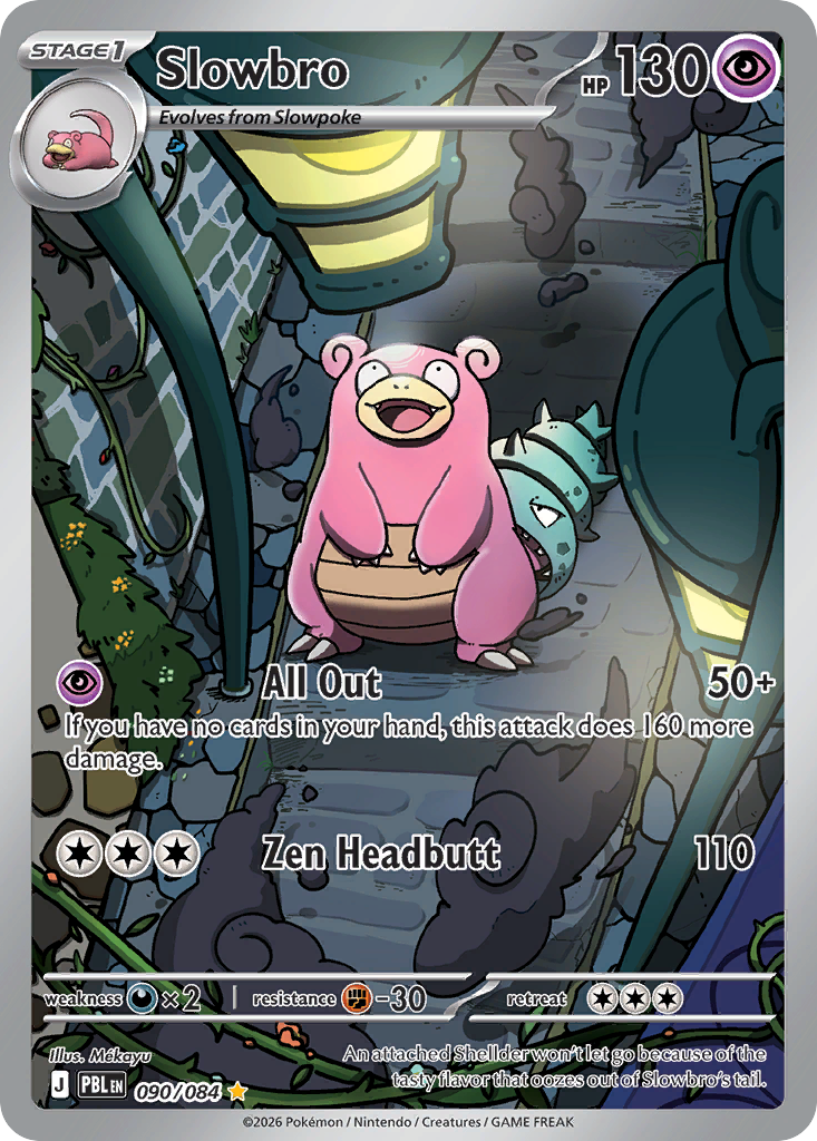 Slowbro - 90/84 - Pitch Black