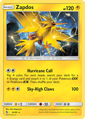 Zapdos - 24/68 - Hidden Fates