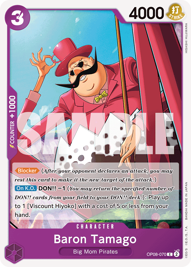 Baron Tamago - OP08-070 - Common - Two Legends