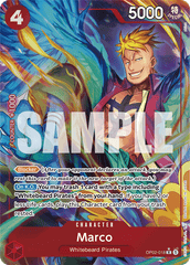 Marco - OP02-018 - Rare (Premium Alt Art) - Paramount War