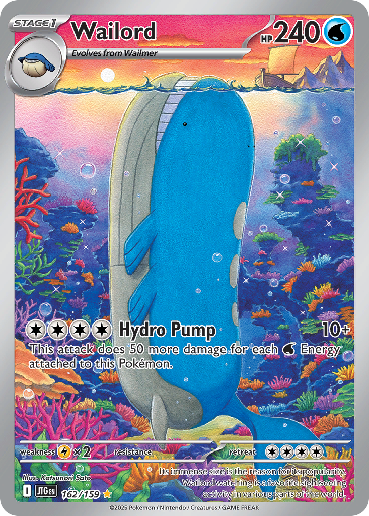 Wailord - 162/159 - Journey Together