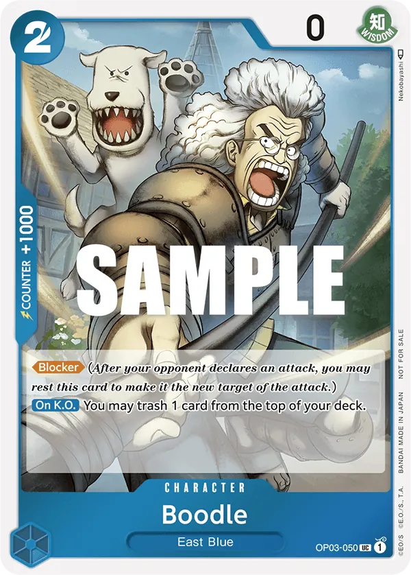 Boodle - OP03-050 - Uncommon (Dash Pack Alt Art) - Pillars of Strength