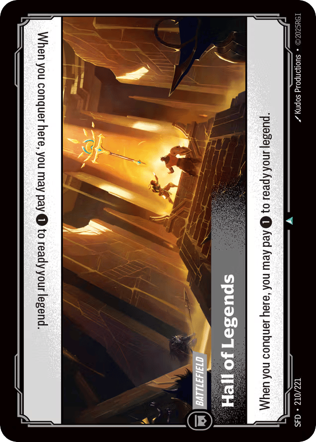 Hall Of Legends - 210/221 - Uncommon - Spiritforged