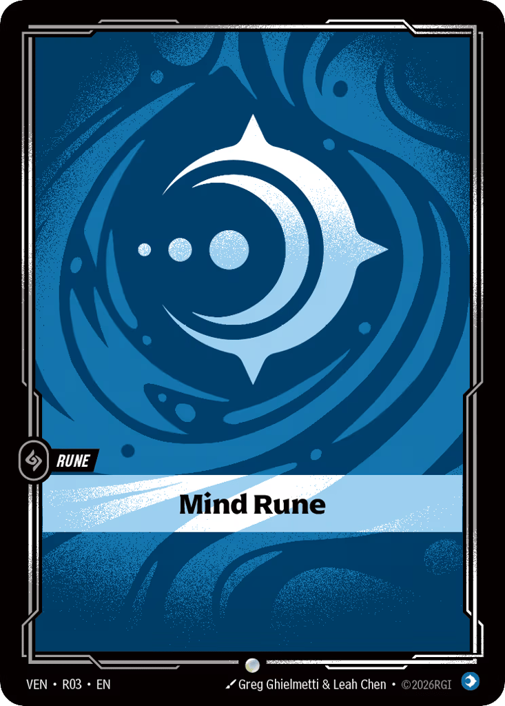 Mind Rune - R03 - Common - Vendetta