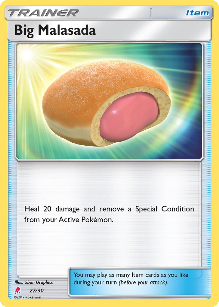 Big Malasada - 27/30 - SM Trainer Kit Lycanroc