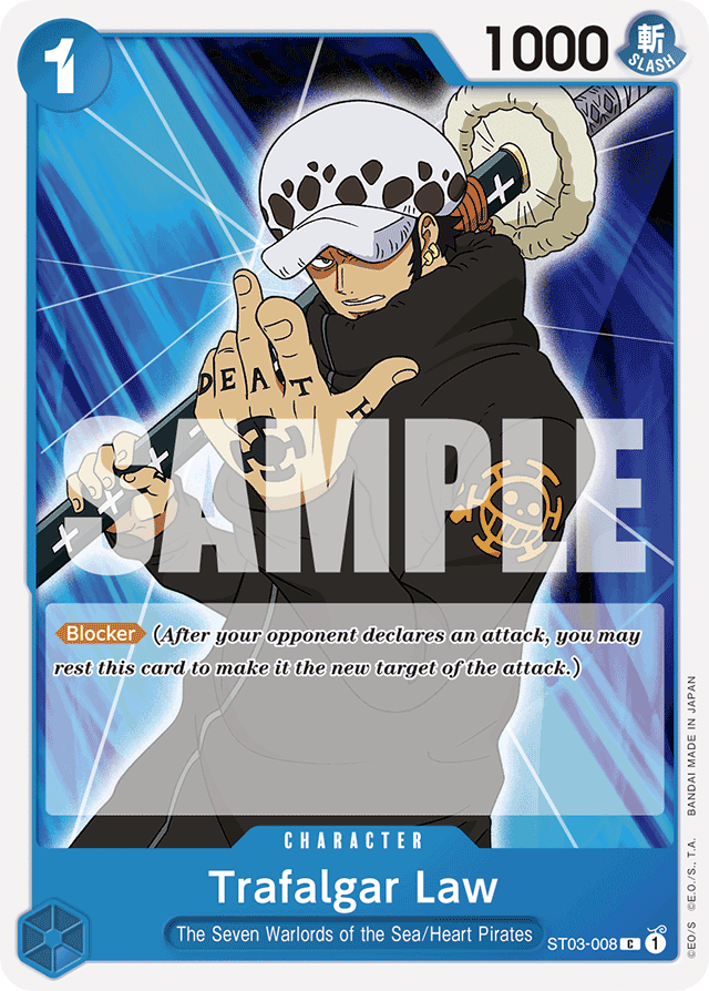 Trafalgar Law - ST03-008 - Common - The Seven Warlords of the Sea