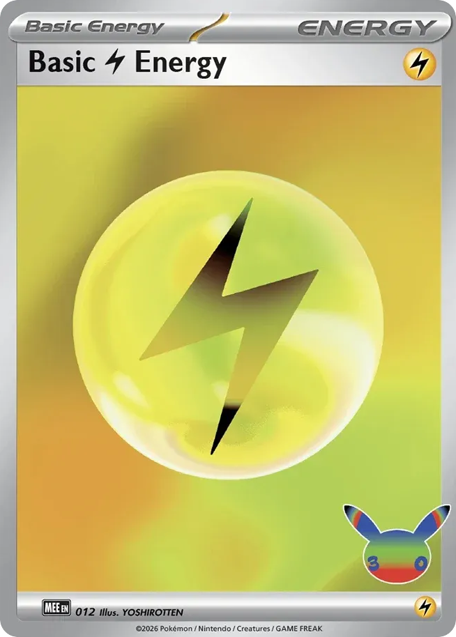 Basic Lightning Energy - 012 - Mega Evolution Energies