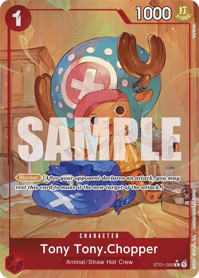 Tony Tony.Chopper - ST01-006 - Common (Premium Alt Art) - Straw Hat Crew