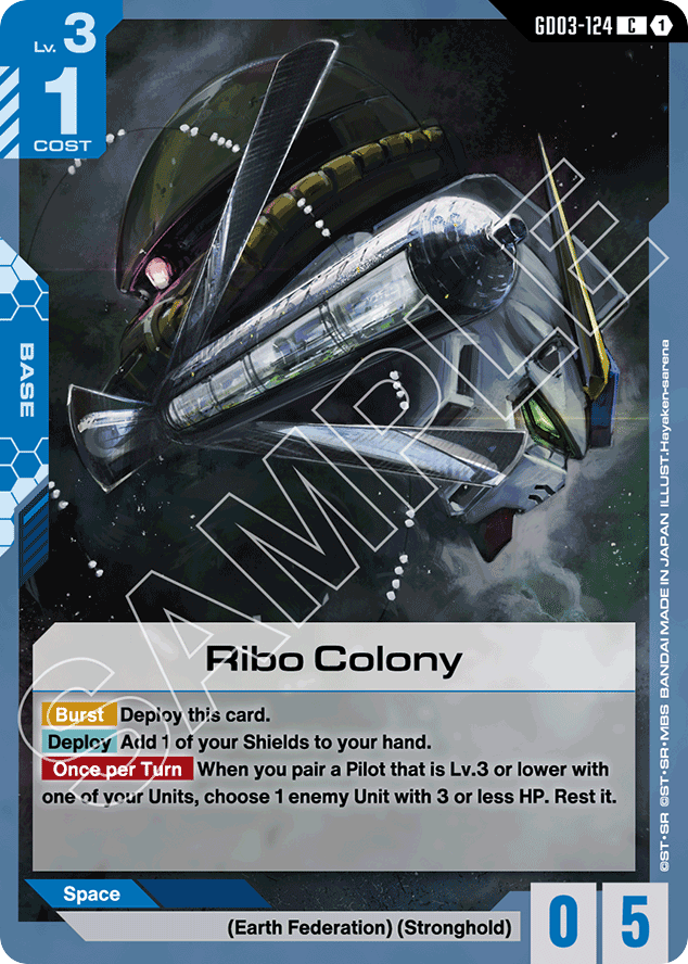 Ribo Colony - GD03-124 - Common - Steel Requiem