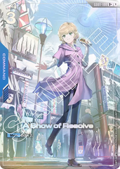A Show of Resolve - GD01-100 - Uncommon - Newtype Rising