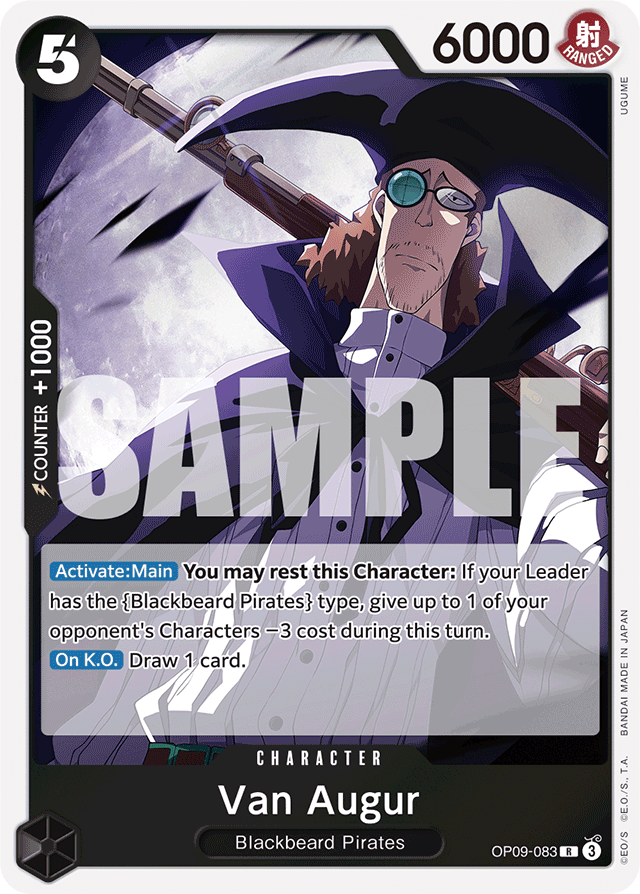 Van Augur - OP09-083 - Rare - Emperors In The New World