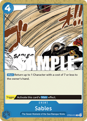 Sables - ST03-015 - Common - The Seven Warlords of the Sea