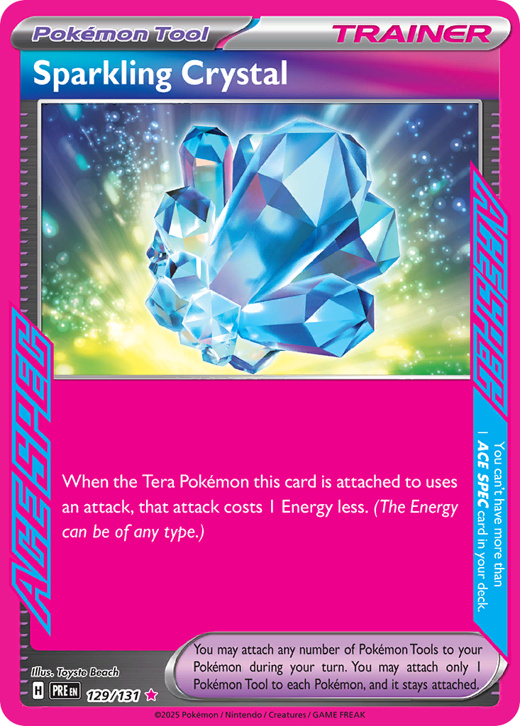 Sparkling Crystal - 129/131 - Prismatic Evolutions