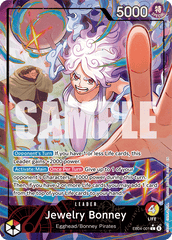 Jewelry Bonney - EB04-001 - Leader (Alternate Art) - Egghead Crisis