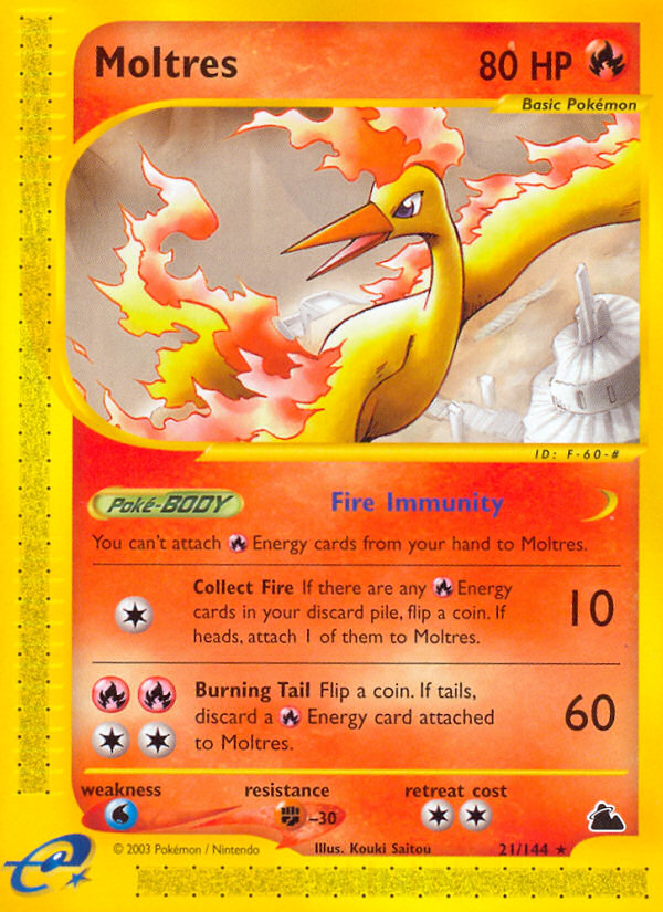 Moltres - 021/144 - Skyridge
