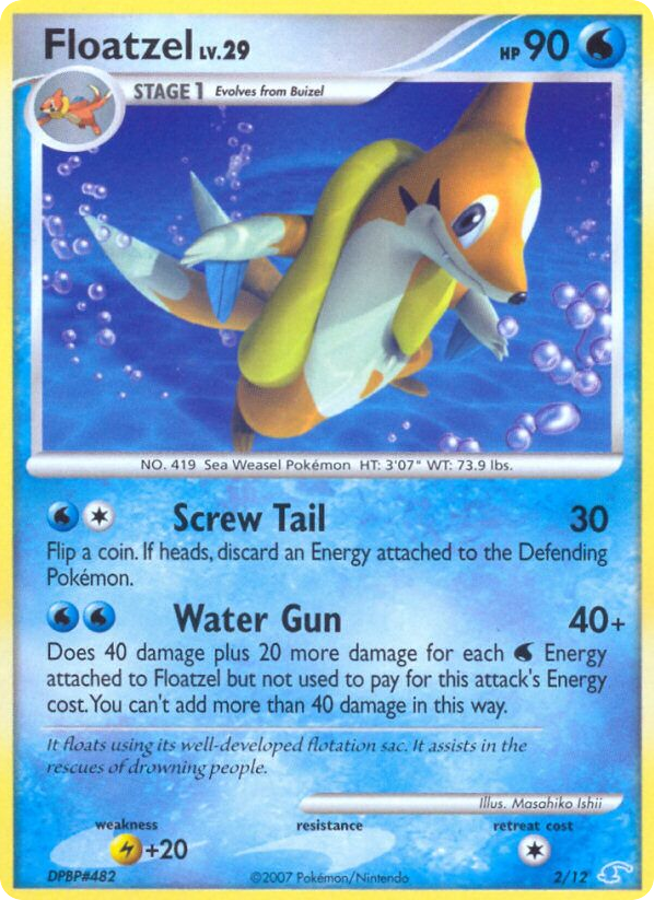 Floatzel - 02/12 - DP Trainer Kit Manaphy