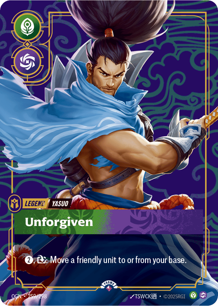 Unforgiven - 259/298 - Rare - Origins