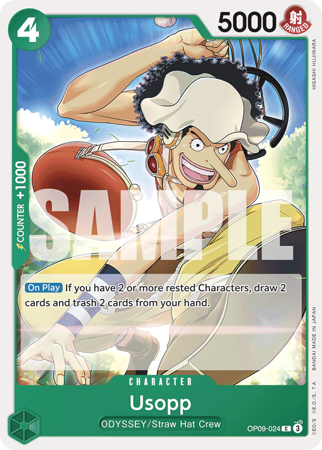 Usopp - OP09-024 - Common - Emperors In The New World
