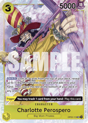 Charlotte Perospero - OP03-113 - Super Rare (Reprint) - Pillars of Strength
