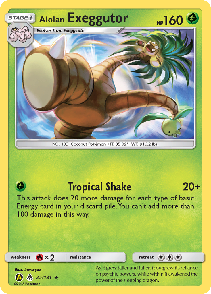 Alolan Exeggutor - 2a/131 - Forbidden Light
