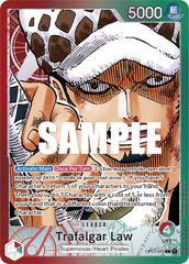 Trafalgar Law - OP01-002 - Leader (Alternate Art) - Romance Dawn