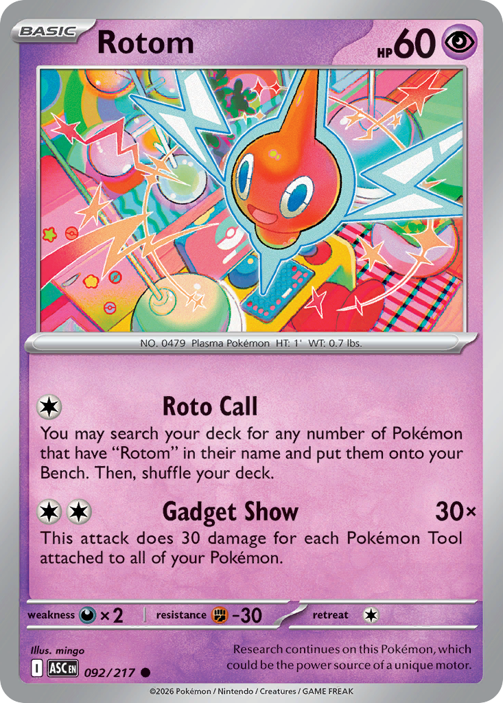 Rotom - 092/217 - Ascended Heroes