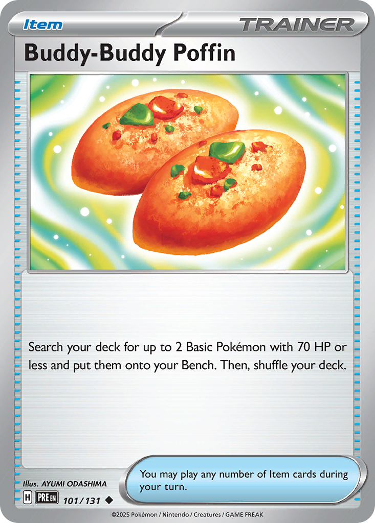 Buddy-Buddy Poffin - 101/131 - Prismatic Evolutions