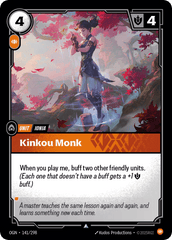Kinkou Monk - 141/298 - Uncommon - Origins