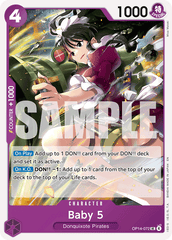 Baby 5 - OP14-072 - Uncommon - The Azure Sea's Seven