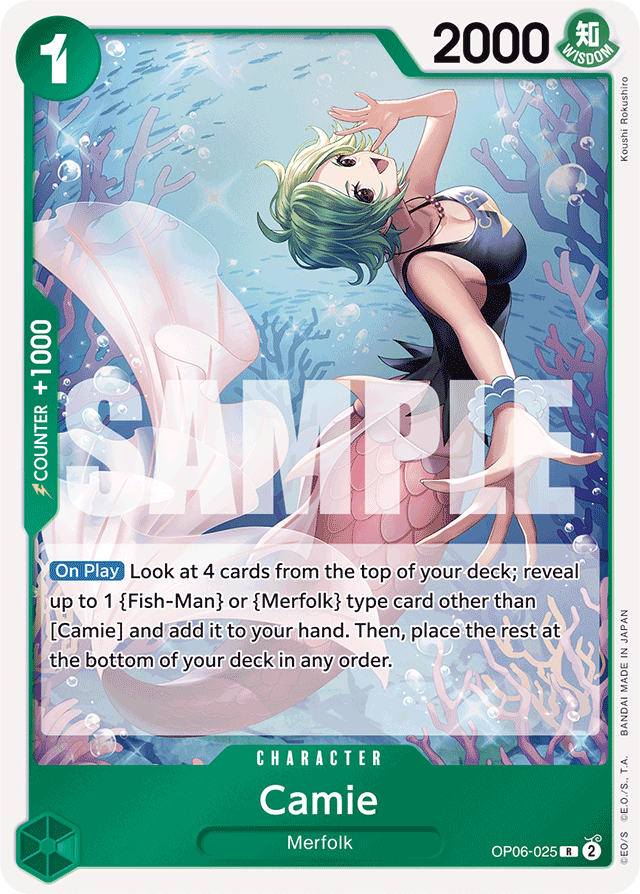 Camie - OP06-025 - Rare - Wings of the Captain