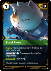 Steel Paws - 043/166 - Rare - Vendetta