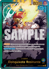 Donquixote Rosinante - OP05-022 - Leader (Special Alternate Art) - Awakening of the New Era